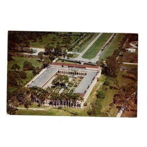 Vintage Postcard John & Mable Ringling Museum of Art Sarasota Florida